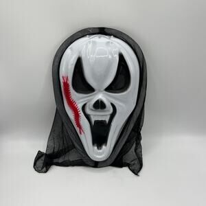 Ghost Mask, Devil Mask, Halloween Grim Reaper Mask, Party Supplies